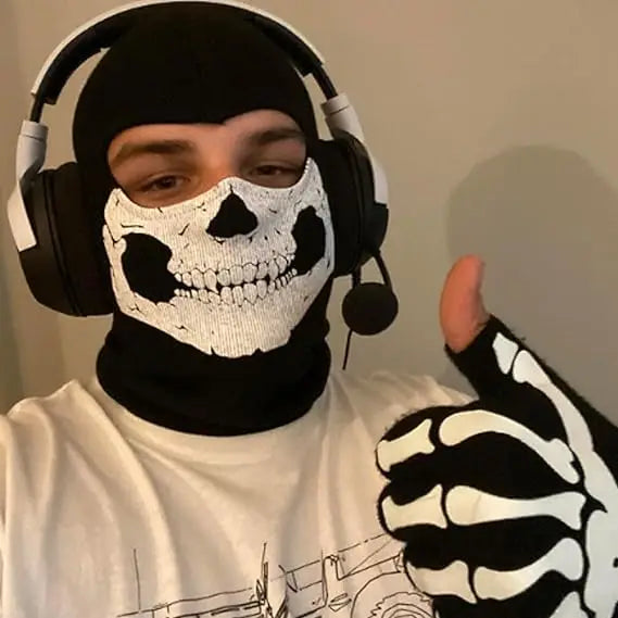 Skull Ghost Mask Men Scary Mask Skull Balaclava Ski Face Mask War Game Halloween Cosplay Party Costume Women - product image 5