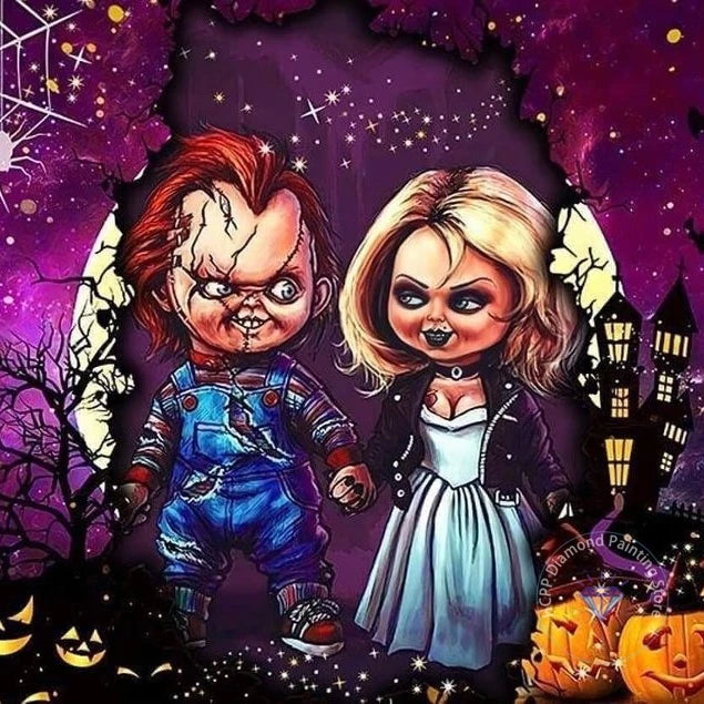 Horror Bride Horror Halloween Diamond Painting Kit DIY Diamond Embroidery - product image 24