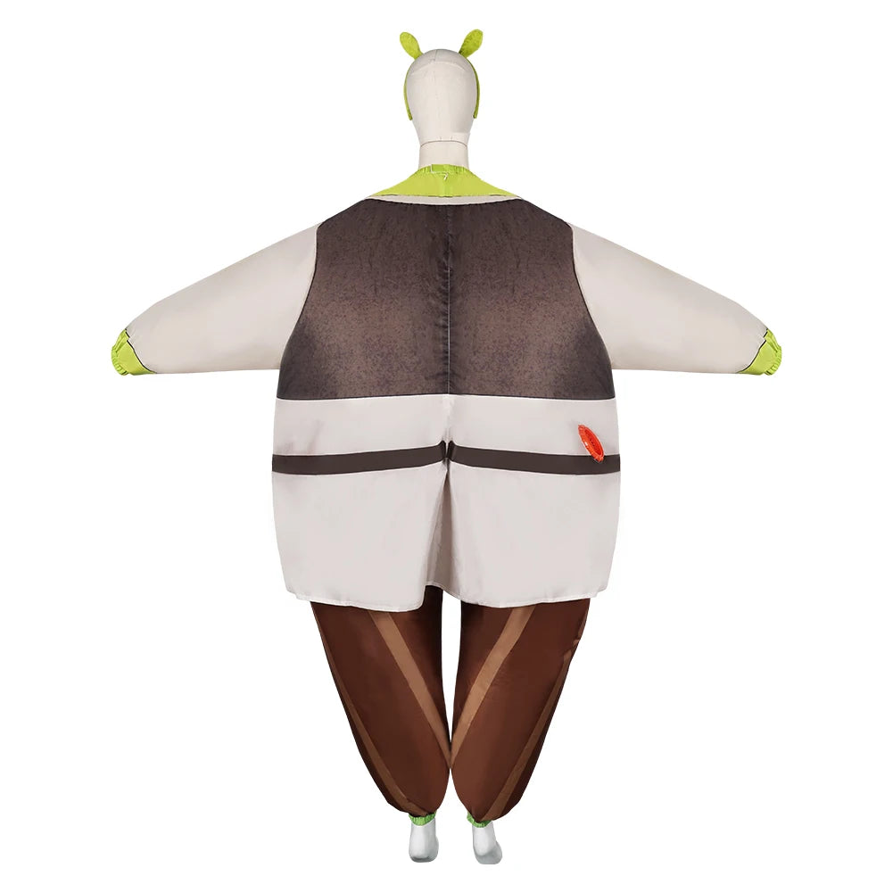 Shrek Cosplay Party Inflatable Costume Monster Fiona Roleplaying Hair Band Inflation Pump Stage Outfits - product image 3
