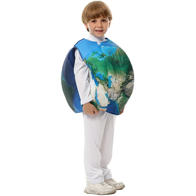 Planet Earth Costume for Kids | Globe Earth Day & Halloween Outfit