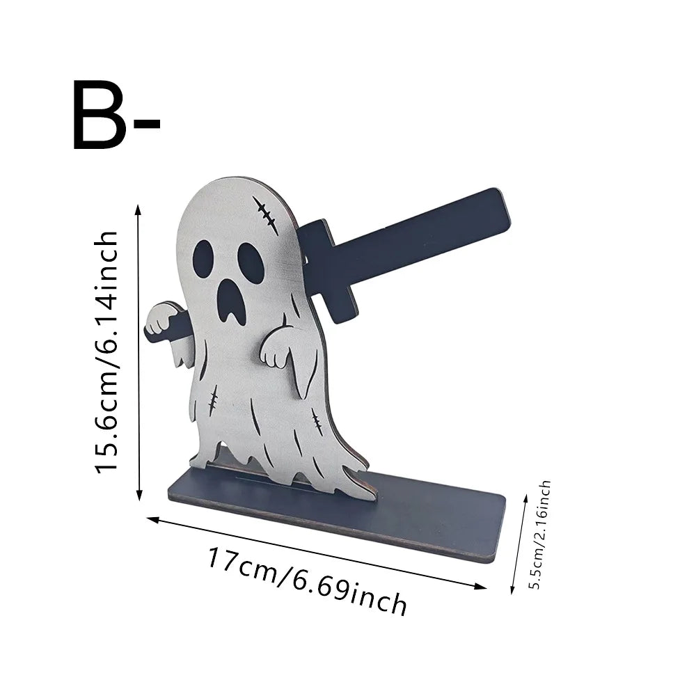 Skeleton Ghost Halloween Party Supply - Black - product image 9