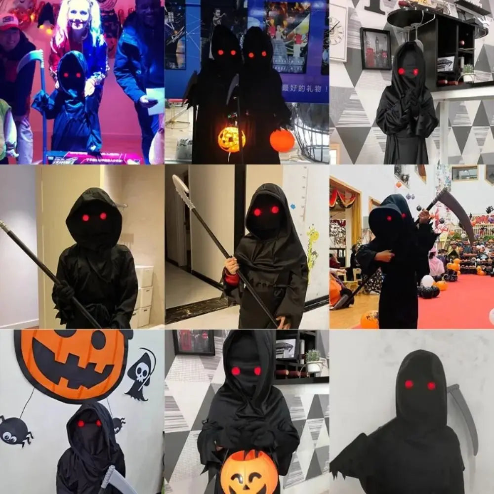 Horror Red Eye Glasses Props Funny Scary Horror Glasses Tricky Eyes