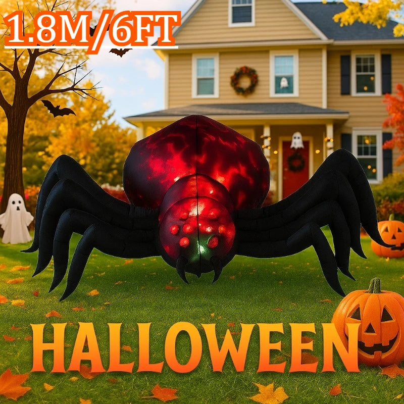 6FT Outdoor Holiday Decorations Inflatable Model Halloween Shadowstalker Garden Party Built-in LED Lights Up - product image 1