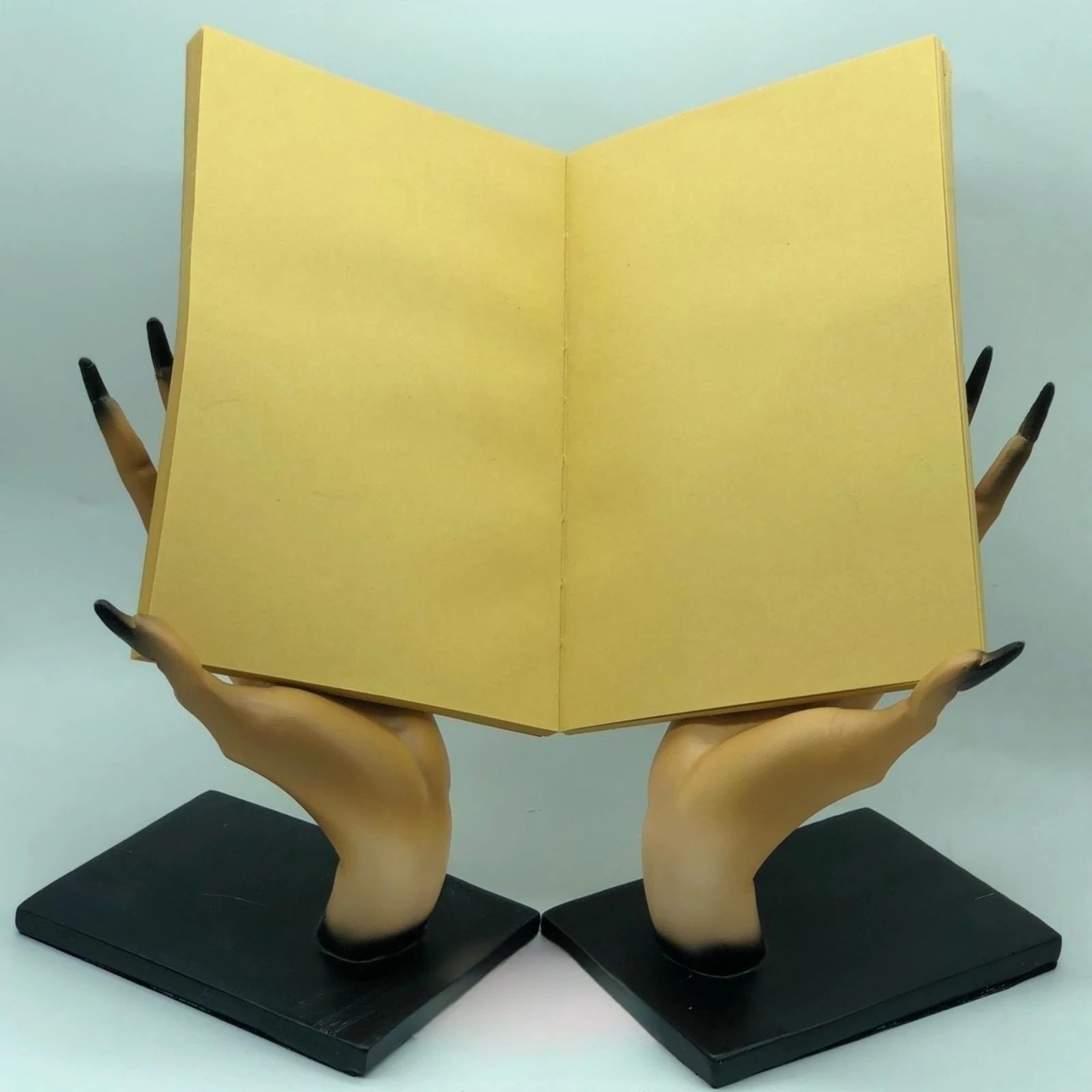 Halloween Bookends Decor Gothic Home Decor Bookends Shelves Unique Scary Monster Hand Book Ends Spooky - product image 5