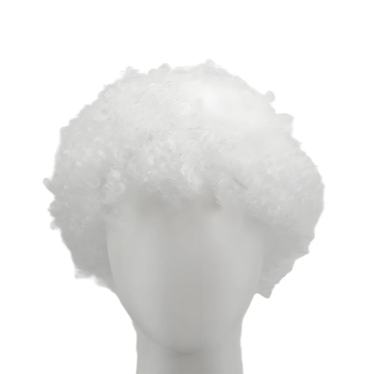 80s Clown Wig Afro Puff Synthetic Halloween Costume Anime Fancy Costume Accessory - Colorful