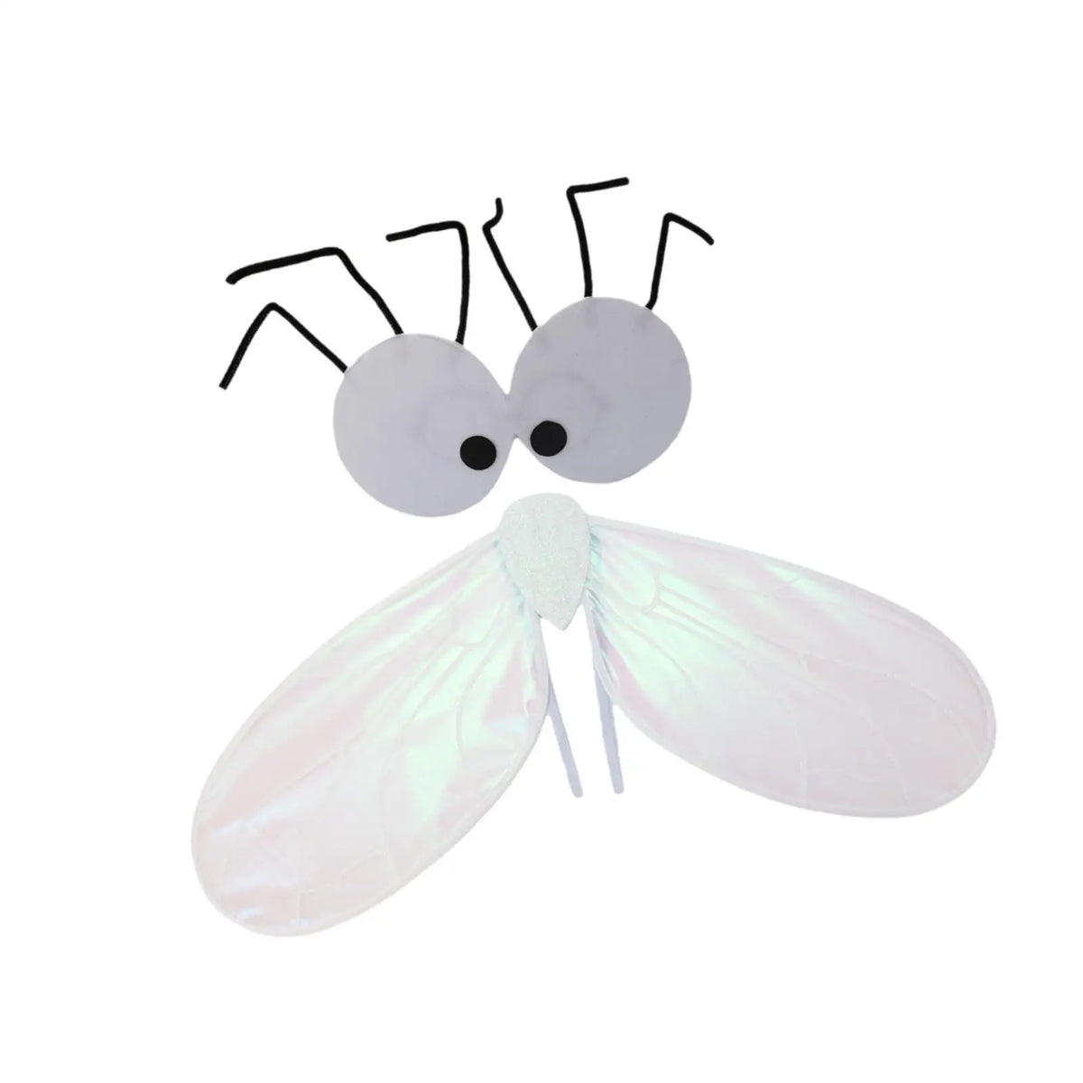 Comfortable Fly Wing and Mask Birthday Stage Events Pretend Halloween Mask - product image 2