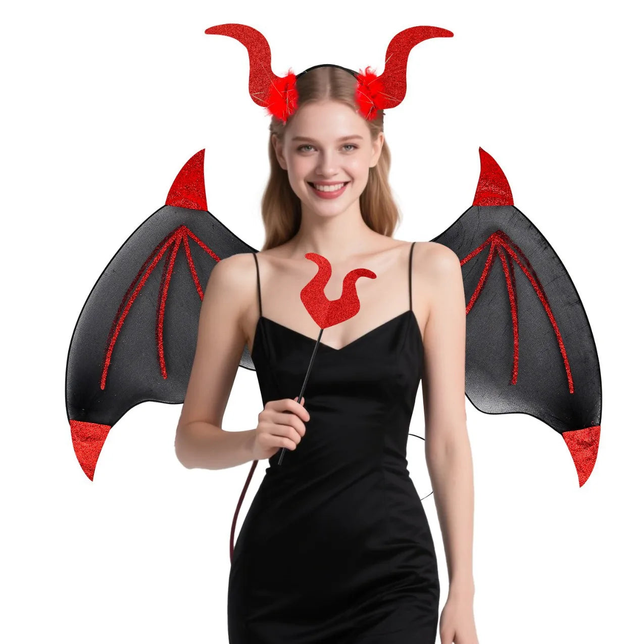 Arrival Halloween Party Devil Headband & Magic Wand - Performance Props for - product image 3
