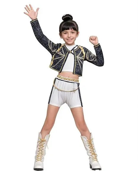 Girls' kpop Outfit Mira Cosplay for Stage Halloween