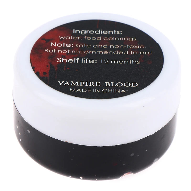 Thick Blood Fake Clot Blood Gel Makeup Vampires Scars For Halloween Cosplay 1Oz - product image 3