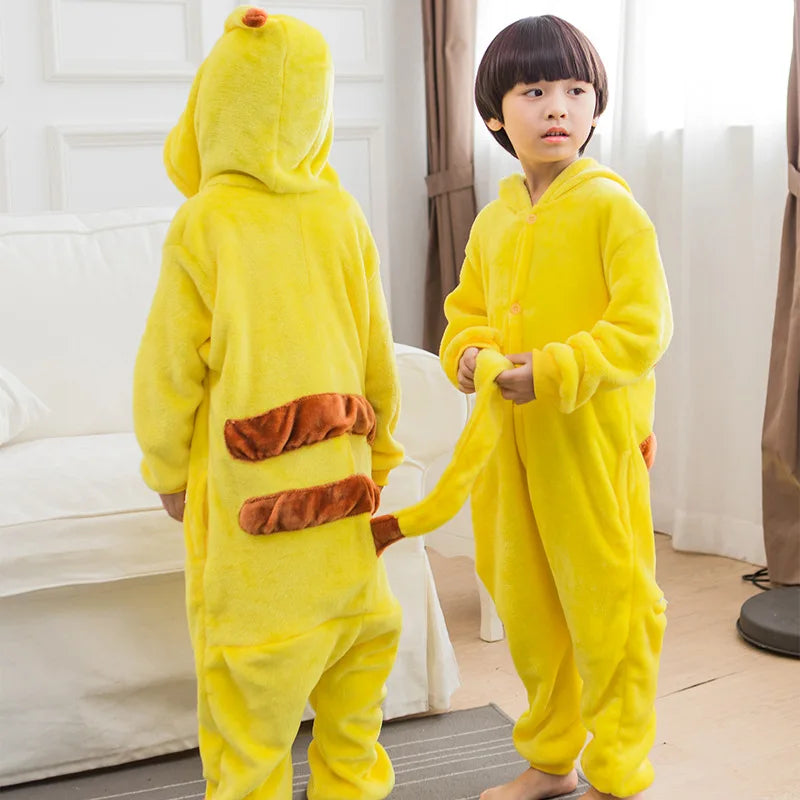 Pokemon-Inspired Animal Onesie Costumes for Kids | Kigurumi Pajamas