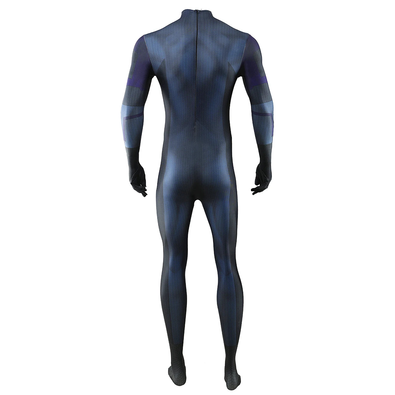 Nightwing Costume Spandex Halloween Adults Women's Ladys Superhero Zentai Men Male - XXL / Kids size