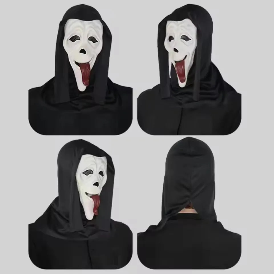 Screaming Skeleton Horror Halloween Mask - product image 4