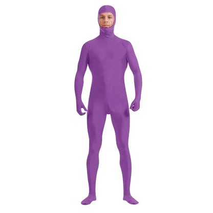 Adult New Full Body Zentai Suit For Men Second Skin Tight Suits Spandex Costume - alternate view 5