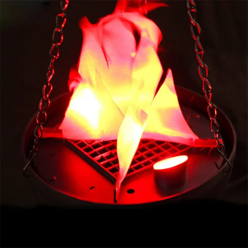 Halloween Fake Flame Decoration Simulation Brazier LED Flame Light Fake Fire Burning Props Haunted House Bar - product image 4