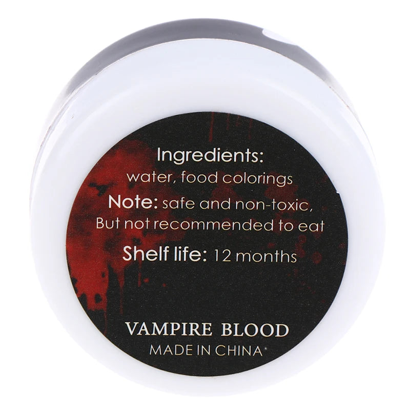 Thick Blood Fake Clot Blood Gel Makeup Vampires Scars For Halloween Cosplay 1Oz - product image 5