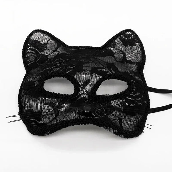Women’s Lace Cat & Animal Masquerade Mask