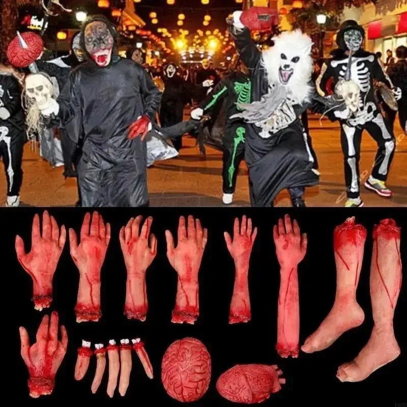 Halloween Simulation Fake Human Limbs Ornaments Horror Props for Haunted - product image 3