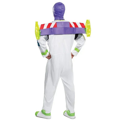 Anime Buzz Lightyear Cosplay Set, Combinaison Fantaisie Homme et Femme, Halloween, Performance sur Scène, Gel, Adulte