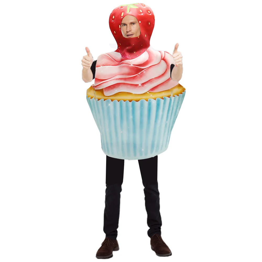 Halloween Outfits Costume Women Delicious Food Costume Accessories for Cake Costume - View 6