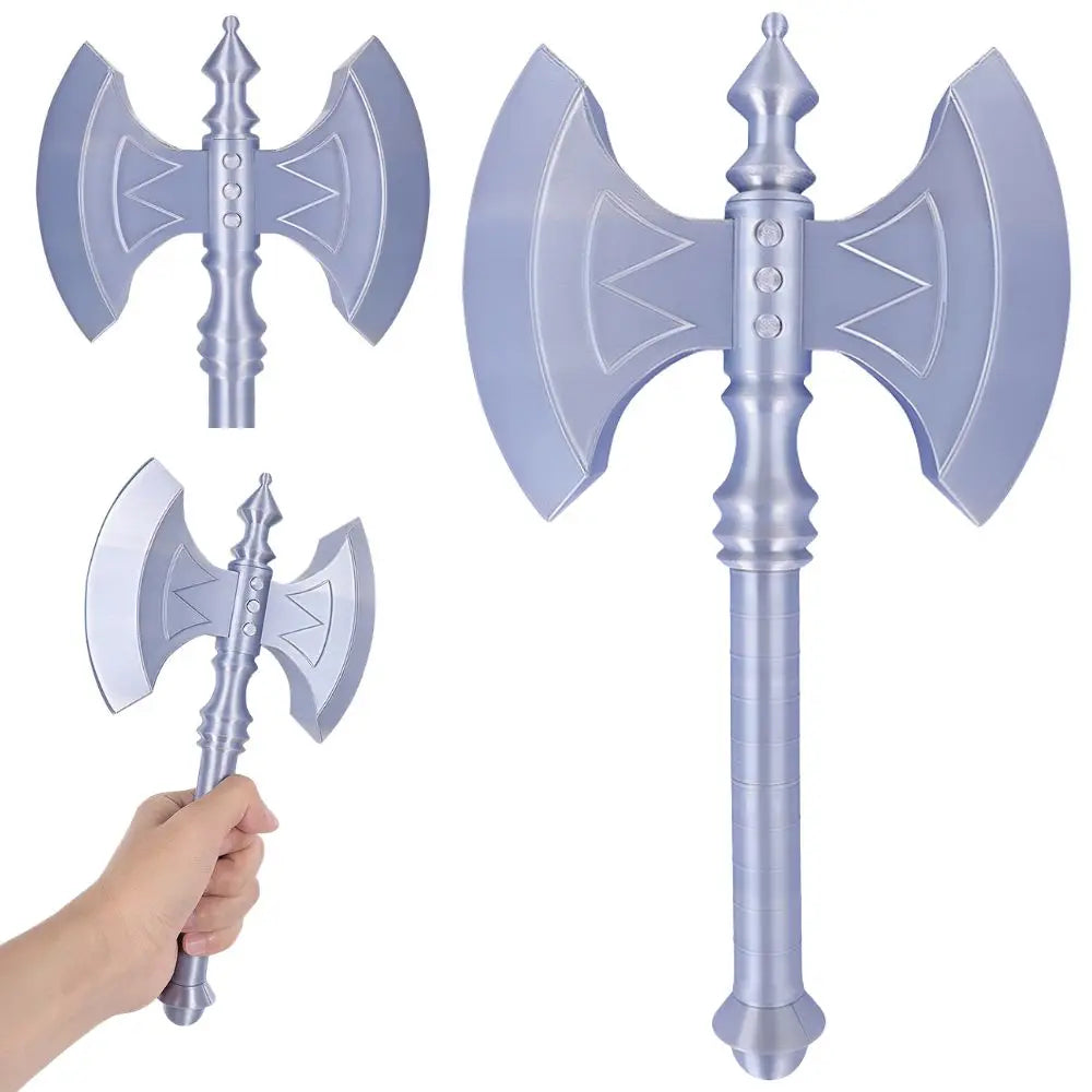 He Man Cosplay Axe Plastic Weapons Ornament Universe Masters Costume Accessories Halloween Carnival Props - product image 1