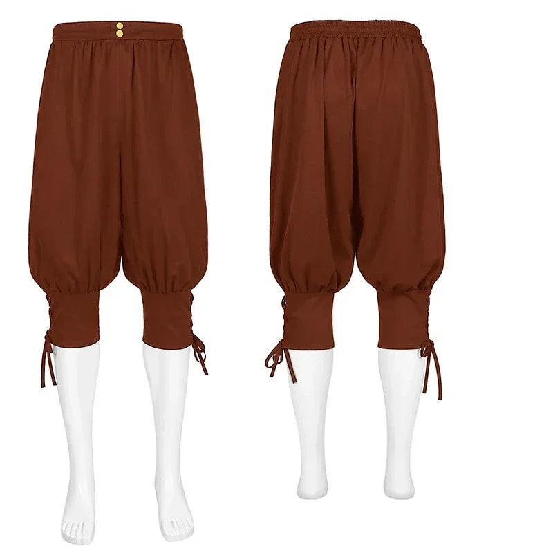 Victorian Renaissance Gothic Lolita Bloomers Pirate Shorts Trousers Costume - alternate view 6