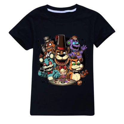 Kids' Anime Horrible Five Nights Freddyed Jumpsuit Nightmare Bonnie Costume - alternate view 6