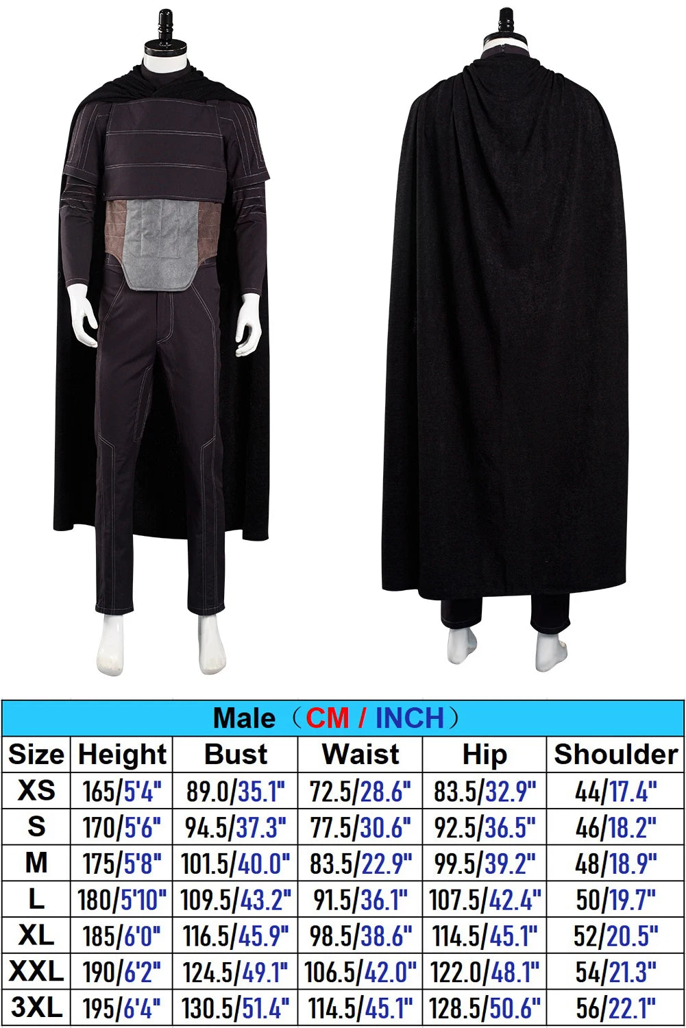 Din Djarin Costume Fantasy Lite No Armor Version Suits Movie Bounty Hunter 2 Costume - View 7