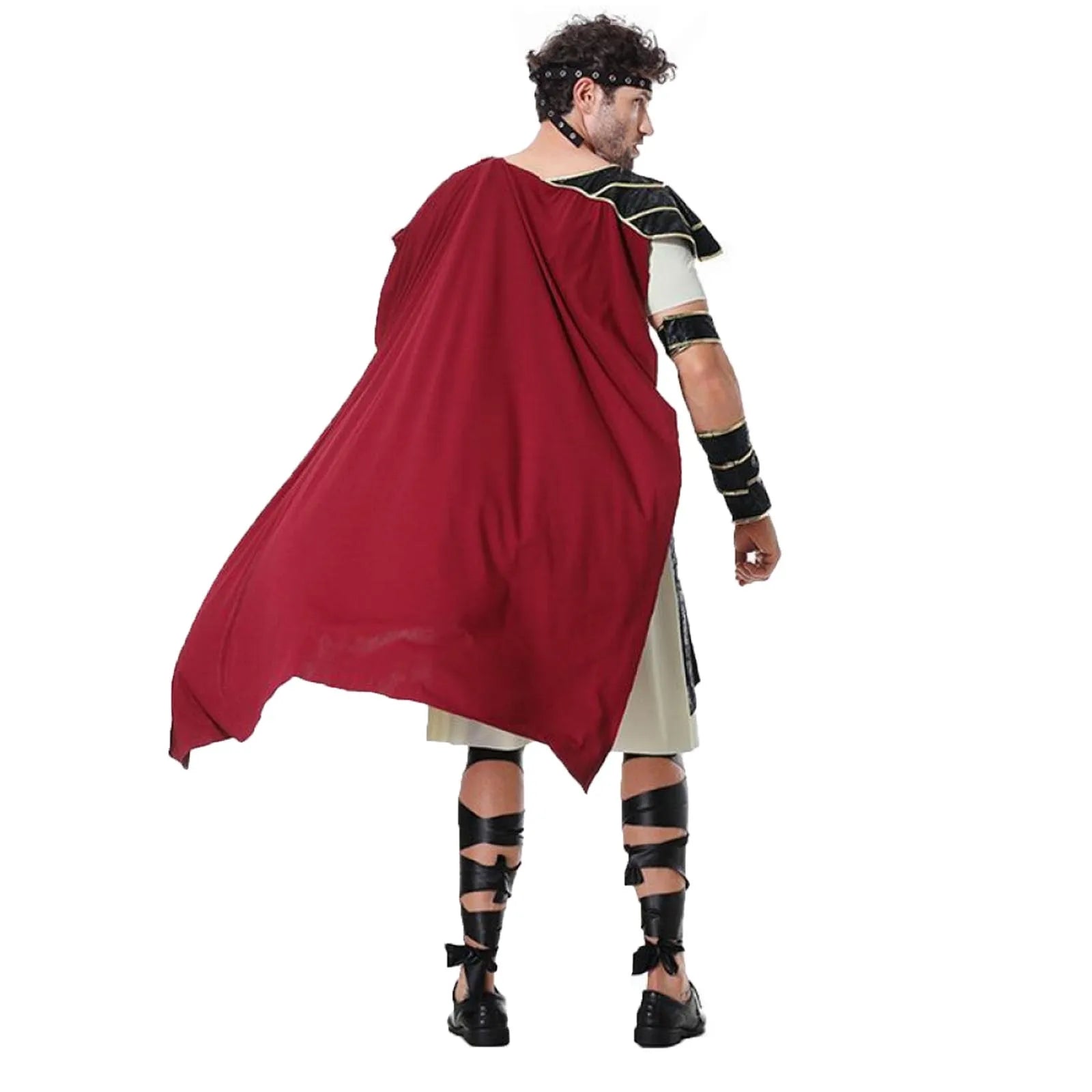 Men’s Spartan Warrior Costume Ancient Greek Roman Gladiator Soldier Roman Medieval Roman Royal Knight Spartan - product image 4
