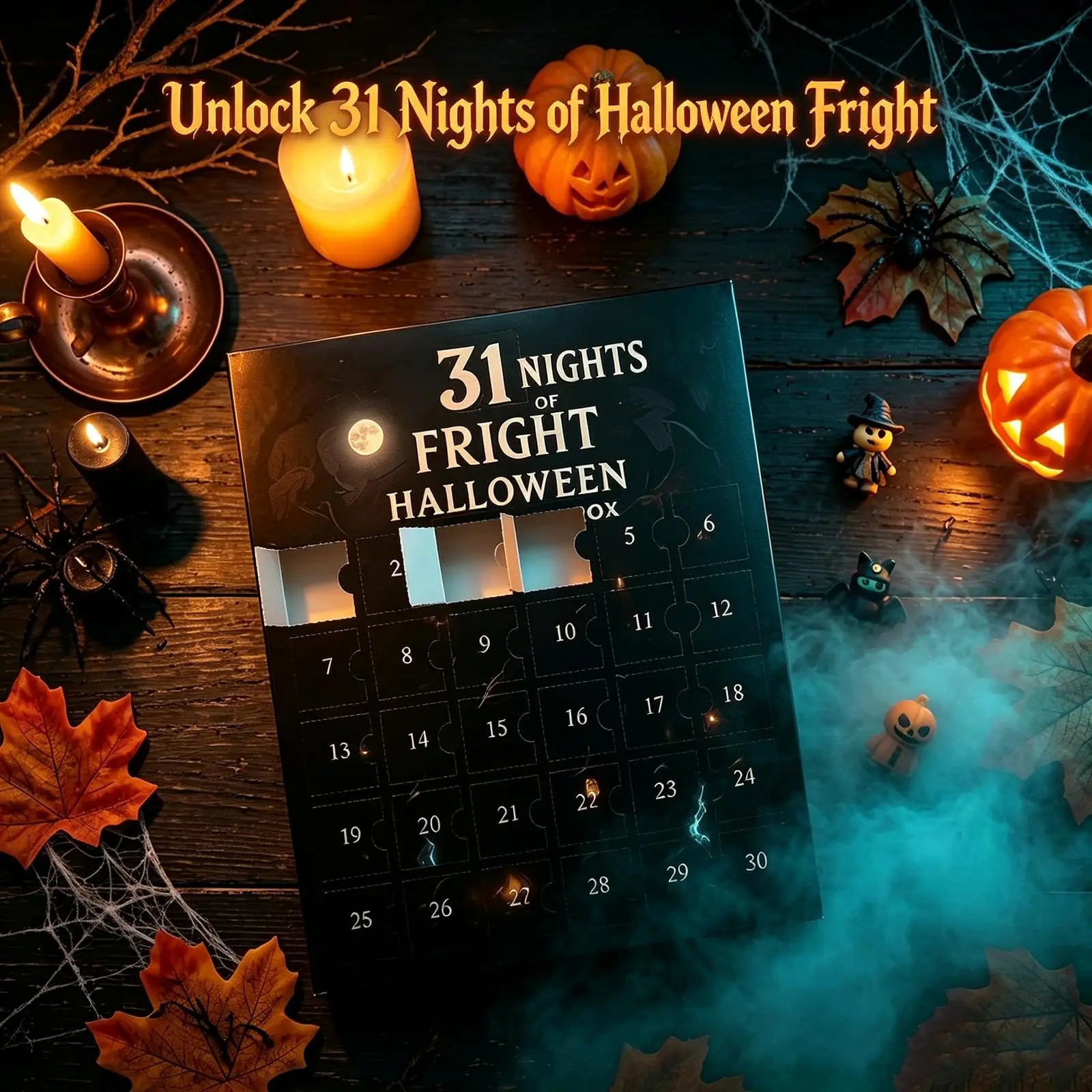 Halloween Advent Calendar 2026, 31 Nights of Fright Halloween Countdown Box - product image 2