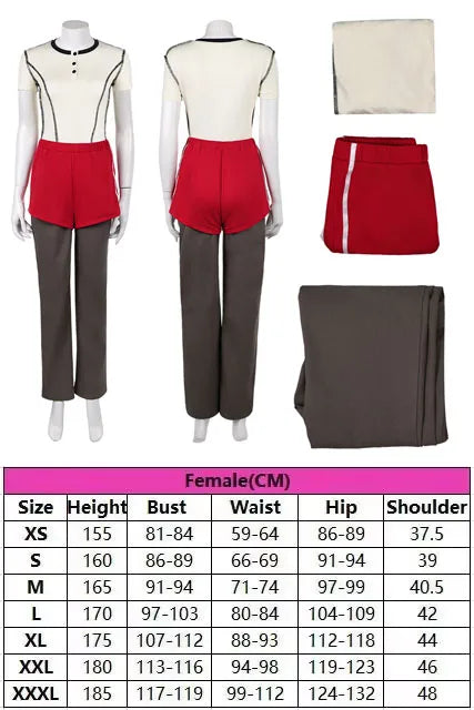 Retro Psychic Girl Cosplay Costume Season 5 Retro Psychic Girl Disguise Clothes Top Coat Shorts Scarf for