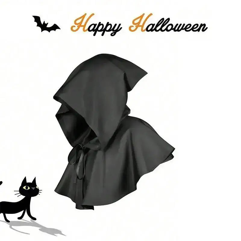 Adult Witch Supplies Masked Hats Retro Hooded Cloaks Mages Costume - alternate view 2