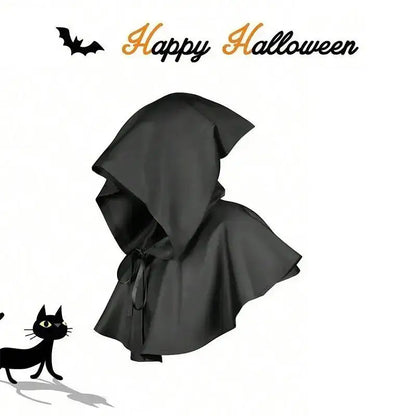 Adult Witch Supplies Masked Hats Retro Hooded Cloaks Mages Costume - alternate view 2