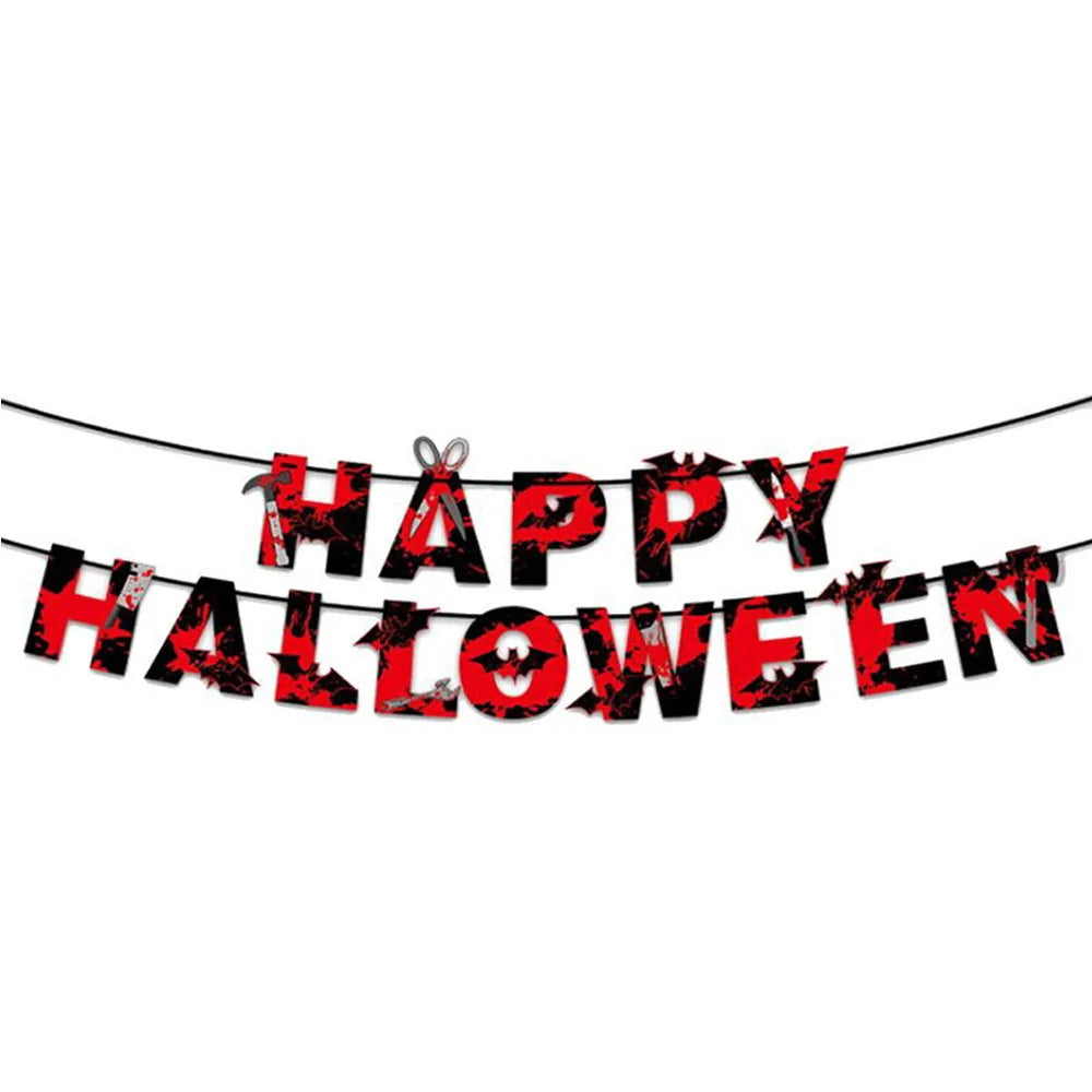 Disposable Tableware Paper Plates Napkins Cups Halloween Decoration - product image 7