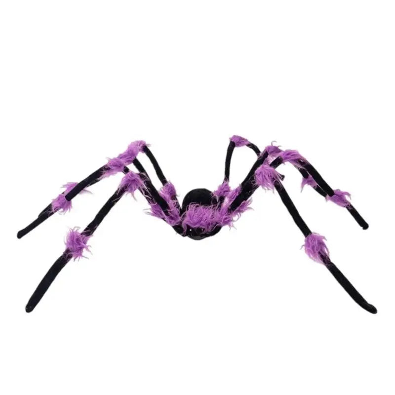 E8BD 51Inch Realistic Plush Arachnid Decoration LED Light and Timer Lighting & Fog - alternate view 9