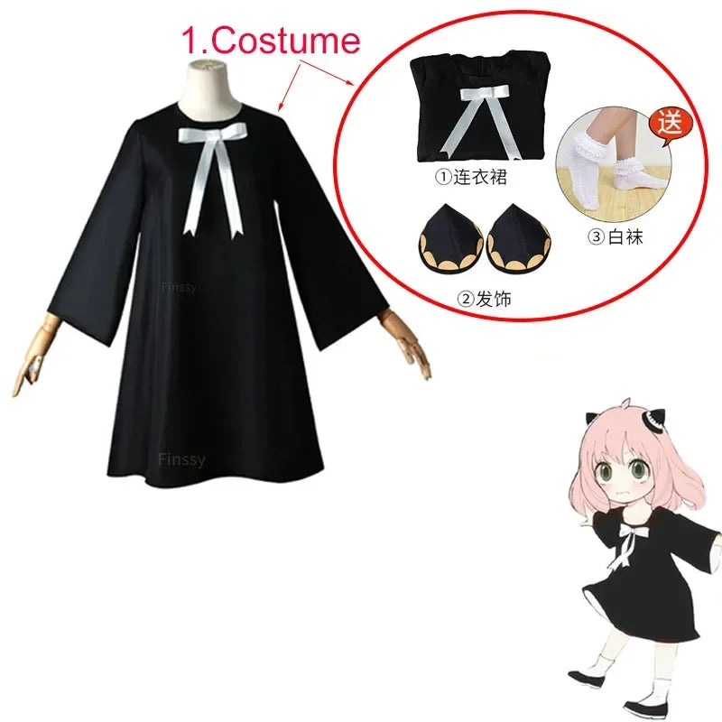 Halloween X Familie Anya Vervalser Costume Kostuum Anime Costume Volwassen Kleding - Set 1 / M