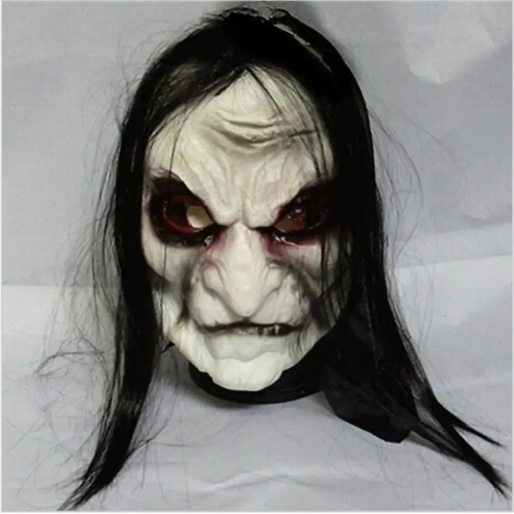 Scary Zombie Mask Halloween Party Horror Ghost Mask Festival Party Halloween Cosplay Horror Grimace Mask - product image 5
