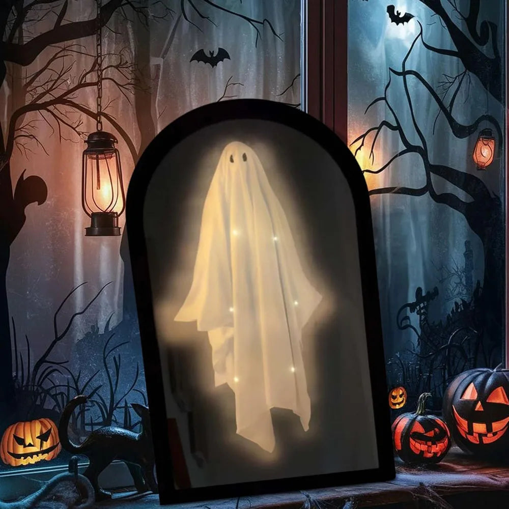 USB Halloween Hologram Ghost Mirror, Spooky Scary Ghosts for Halloween Decor - product image 3