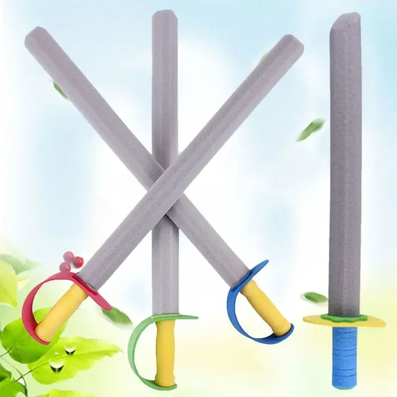 4 Pcs Foam Sword Shield Toy Set Performance Props Foam Swords Kids Birthday Party Activities Event Favors Prop - product image 5