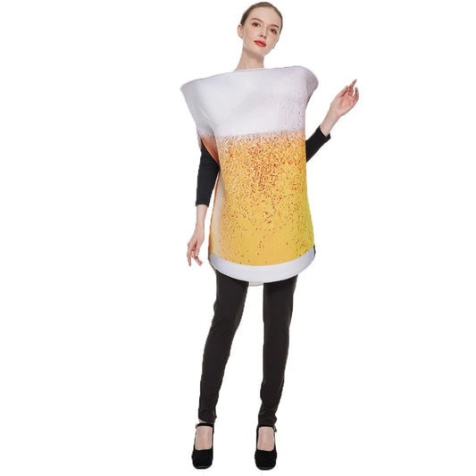 Couples beer mug fun food Munich Jumpsuit Costume