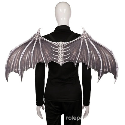Demon Bone Wings with Straps Foldable Wings Halloween Costume Accessories - View 6