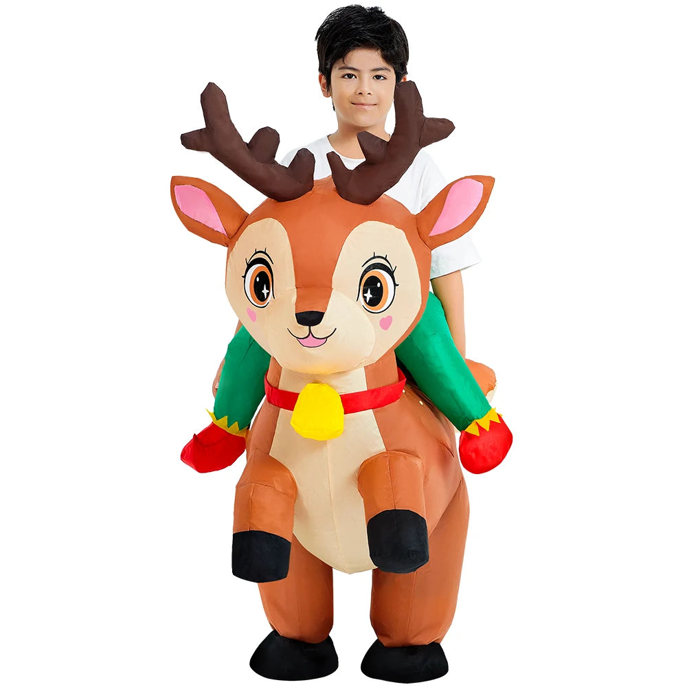 Kids Child Dinosaur Inflatable Costume Anime Costume Costumes Dress Suits for Boys