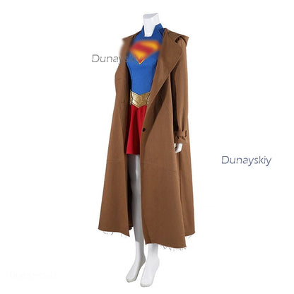 Women's Superhero Cape & Skirt Halloween Costume Set