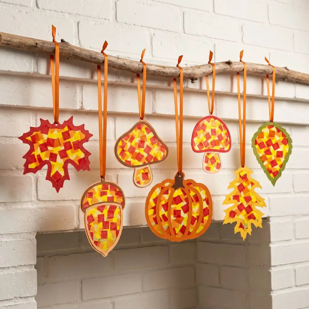 Cartoon Courtyard Halloween Decoration Paper Craft Cute Spooky Handmade Paper - product image 4