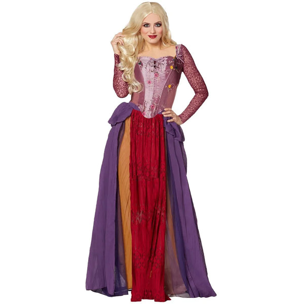 Black Witch Cosplay Black Dress Costume Magic Suit Halloween Medieval Witches - product image 1
