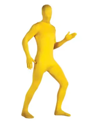 Kids' Full Bodysuit Zipper Without Hood Zentai Unitard Jumpsuits Green Costume - alternate view 9