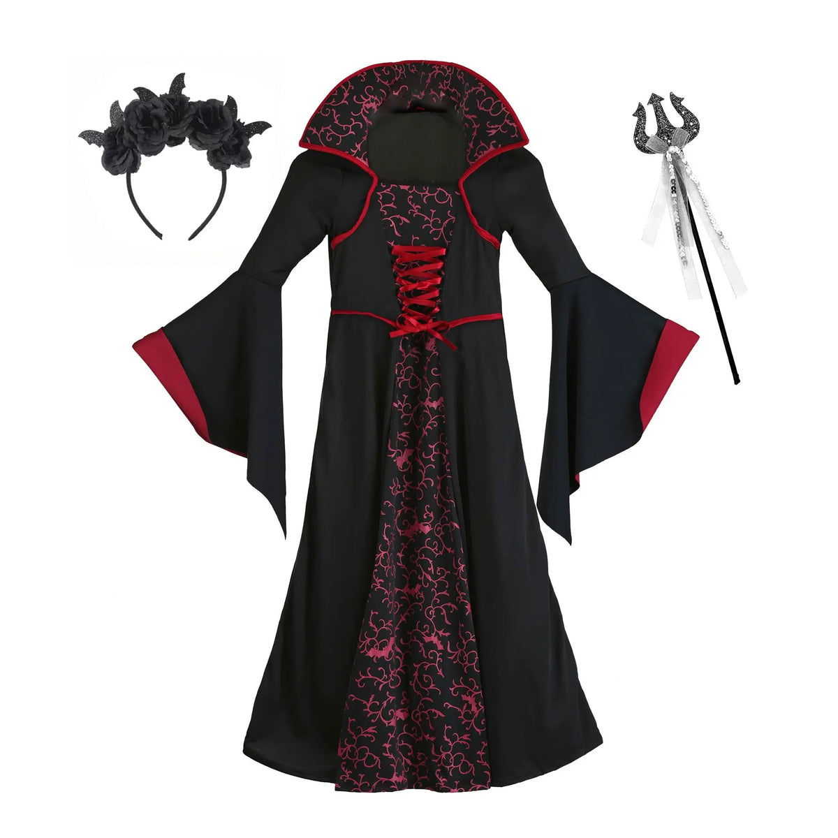Royal Vampire Queen Costume for Girls - product image 11