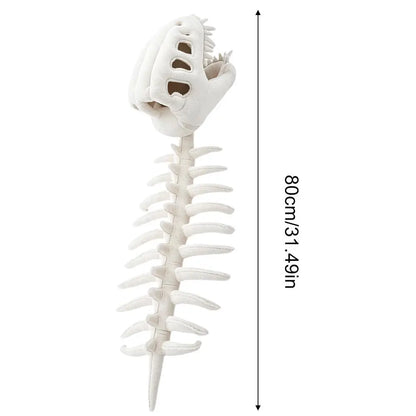 Funny Dinosaur Skeleton Headpiece Wearable Plush Costume Hat Soft Dino Skull Toy For Adults Kids Boys Girls - product image 9