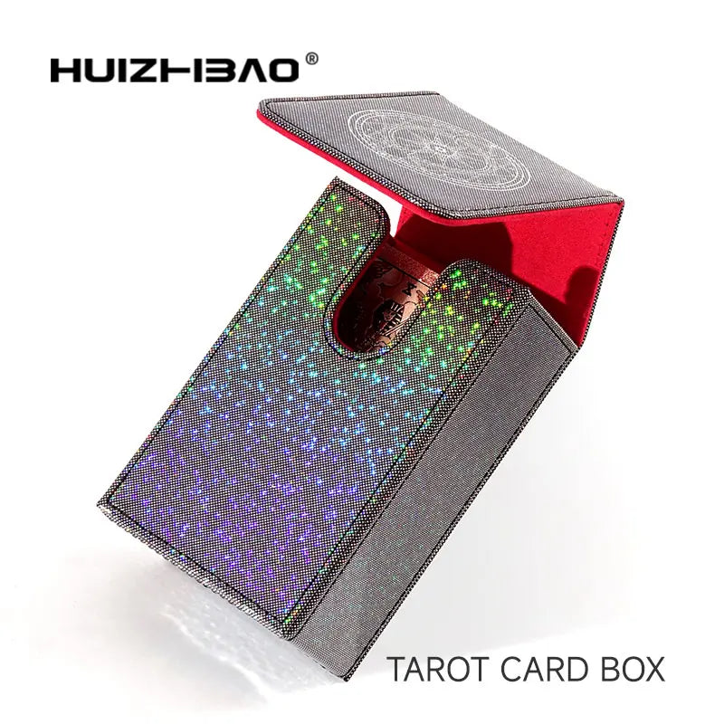 Pearlescent PU Leather Tarot Card Storage Box