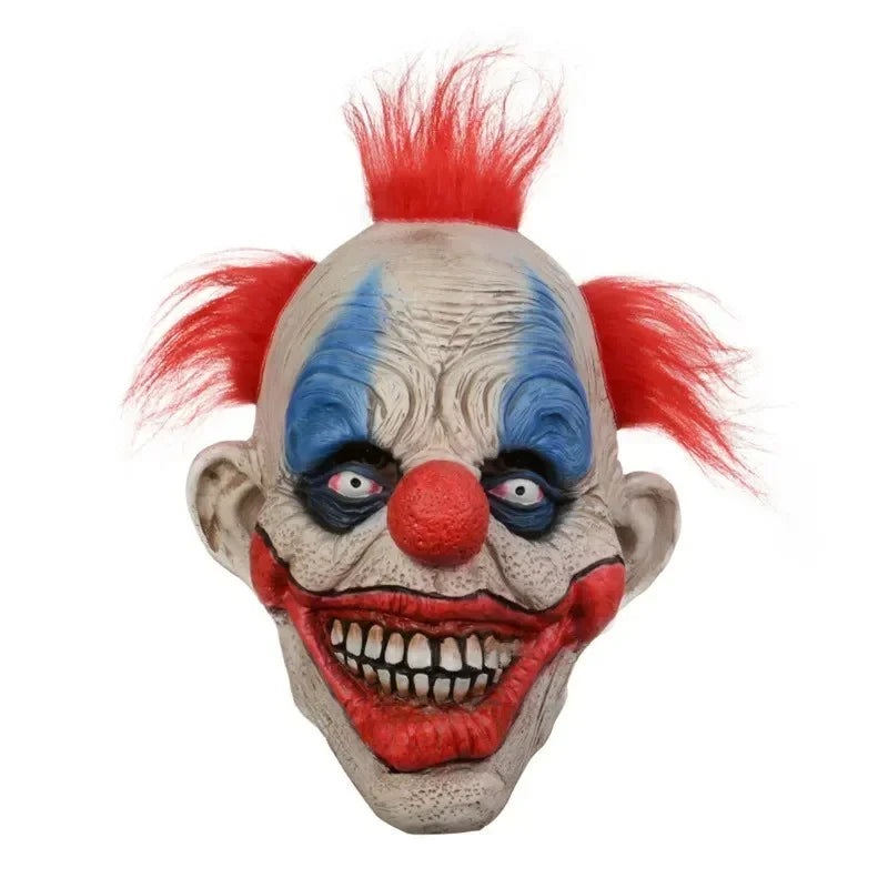 Costume Mask Halloween Joker Costume Adult Unisex Headgear Clown Demon Accessory Demon - View 5