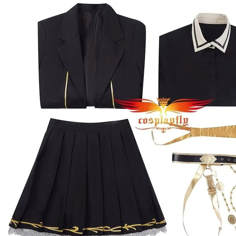 Manhattan Cafe Costume Pretty Derby Lolita Kimono Uniform for Halloween Anime Shows - costume / L